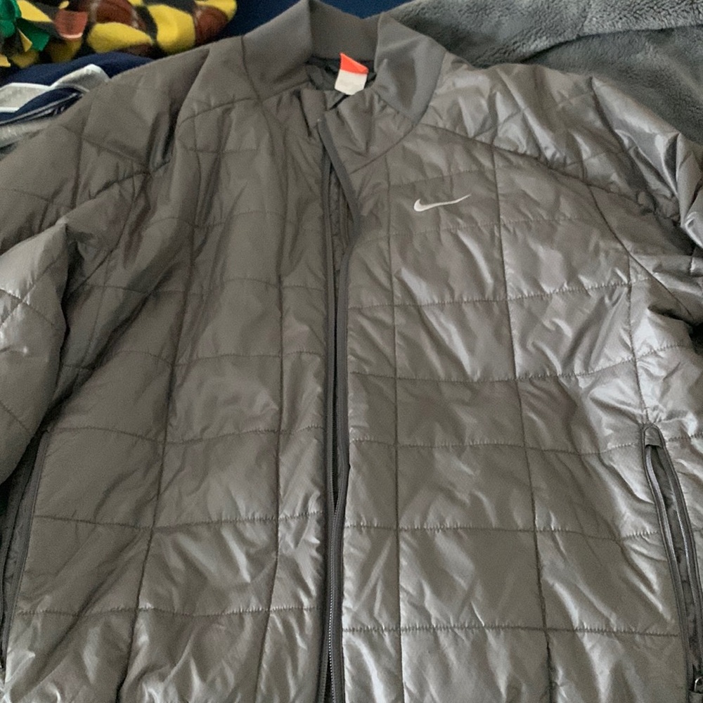 COPY - Grey Nike Bomber Jacket